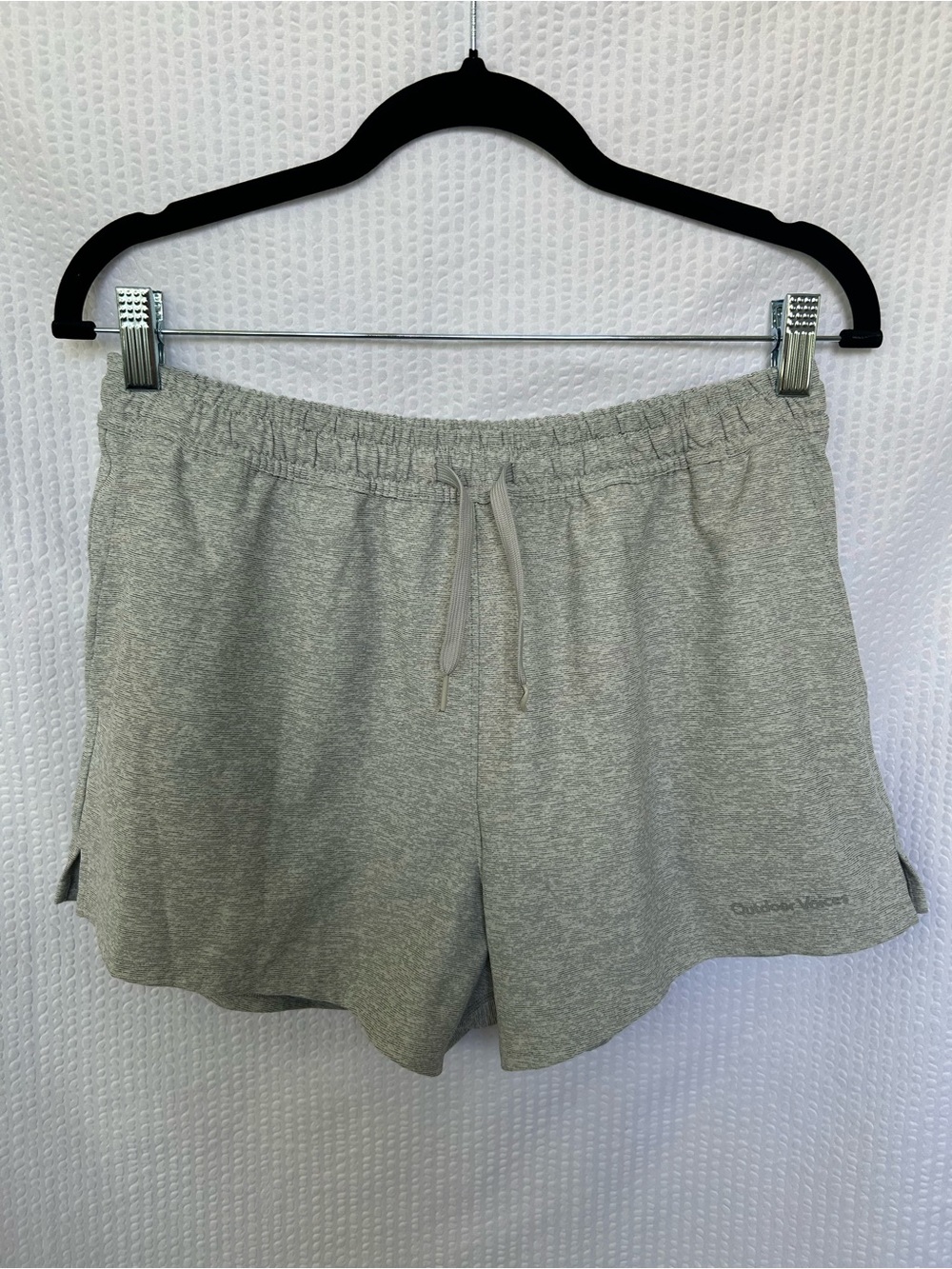 Outdoor Voices Light Gray Athletic Shorts Size Small